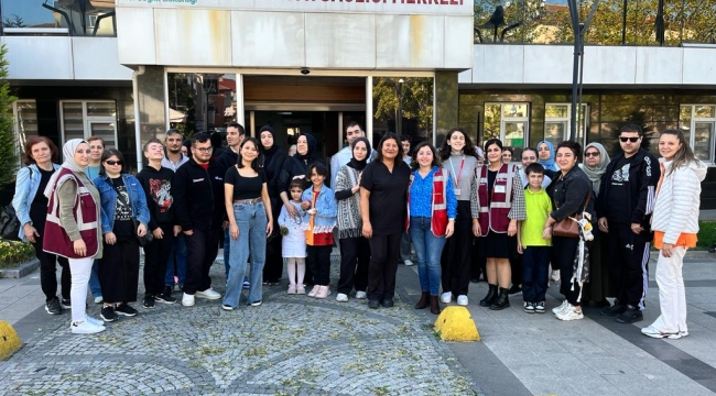 İzmit Belediyesi, Halıdere Toplum Ruh Sağlığı Merkezini ziyaret etti