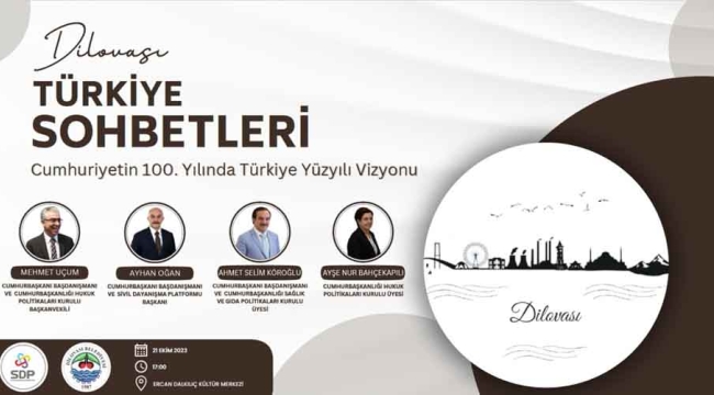 Türkiye vizyonu ve yeni Anayasa Dilovası'nda konuşulacak!