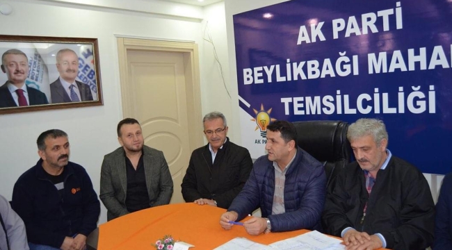 Adnan Köşker'den İlk ziyaret Beylikbağı'na