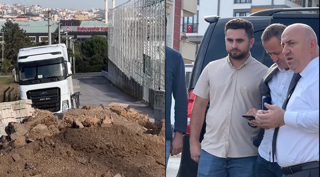 Başkan Bıyık, yolu kapatan müteahhide ateş püskürdü