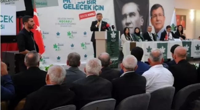 Davutoğlu Kocaeli'nden seslendi; Gözümüzün önünde 1 aydır, bir halk yok ediliyor