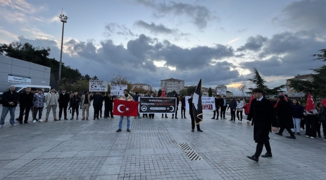 Gebze'de 'Teröre lanet' yürüyüşü!