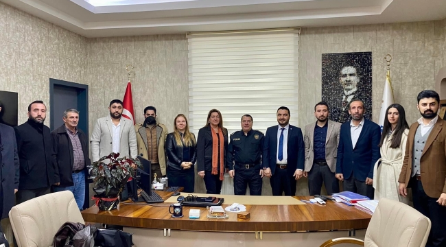 İyi Parti Darıca'dan Darıca Emniyeti'ne ziyaret