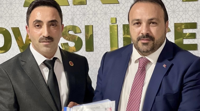 Mehmet Özay, aday adaylığı başvurusunu yaptı