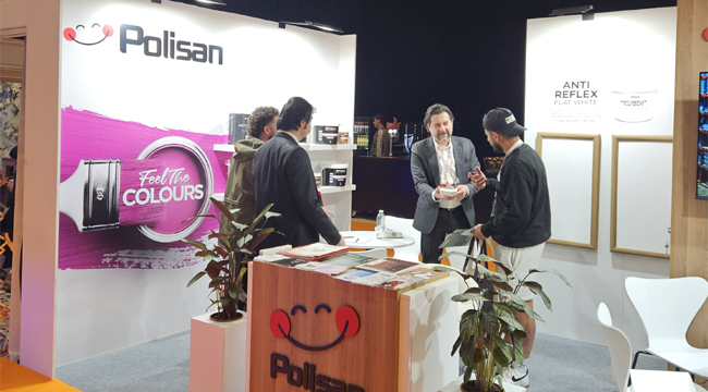 Polisan Kansai Boya, National Painting and Decorating Show 2023 fuarında yerini aldı
