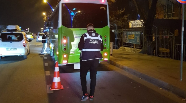 Büyükşehir'den toplu taşımaya sıkı denetim