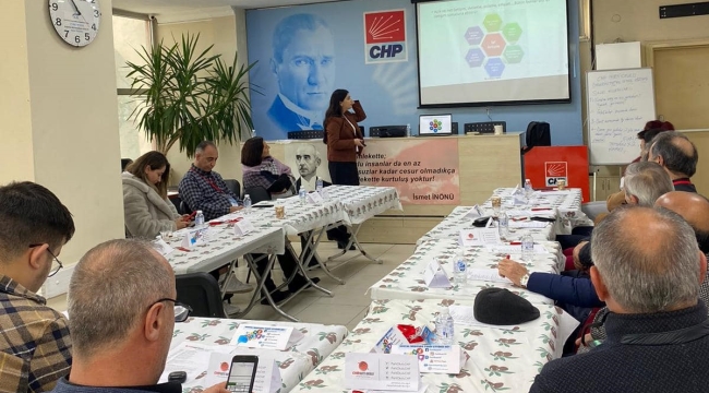 CHP Darıca'da eğitimler sona erdi