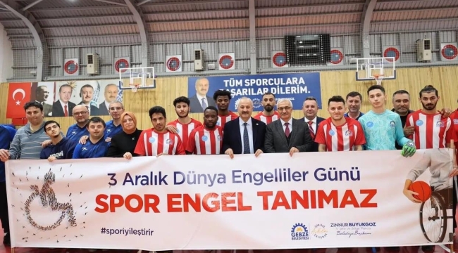 Gebze'nin gururu Ampute FK, dostluk maçının da galibi