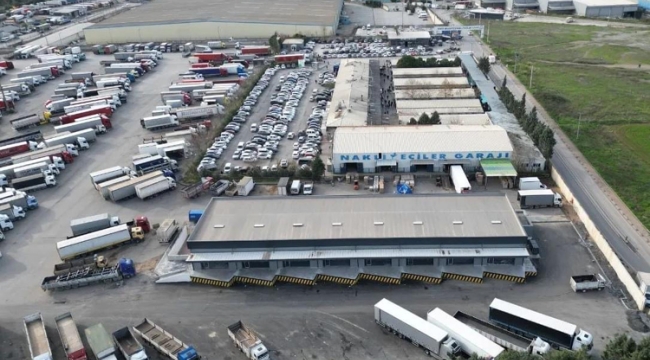 Kamyon ve TIR parkındaki depolar için kiralama ihalesi