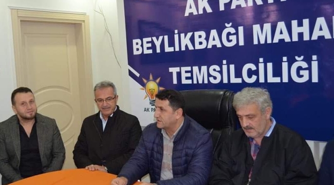 Köşker, Beylikbağı'nda teşkilatla buluştu