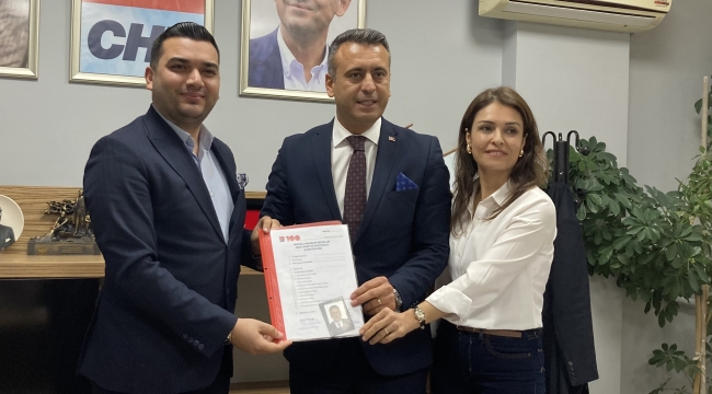 Yakup Törk, resmen CHP Darıca Belediye başkan aday adayı oldu