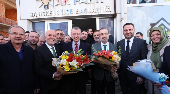 Büyükakın: "Gündemimizde sadece hizmet, eser ve icraat var"