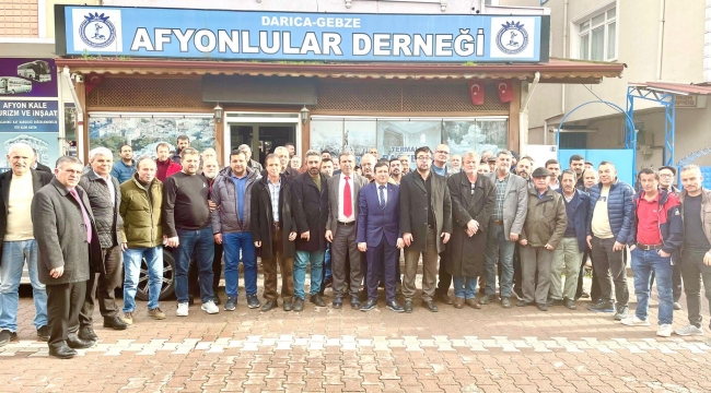 Darıca Gebze Afyonlular Derneği'nde başkan yeniden Cafer Üstü oldu