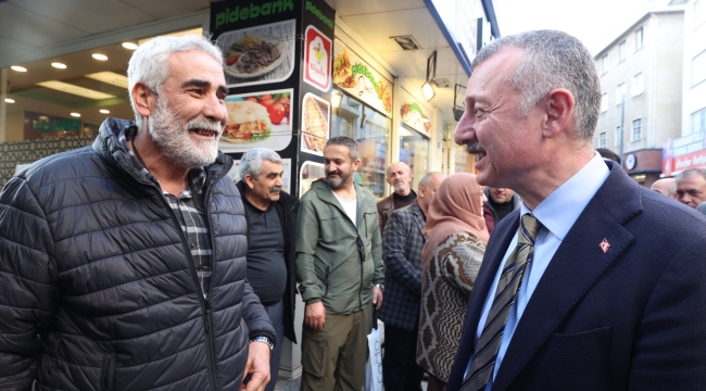 Büyükakın, Gebze'de vatandaşların istek ve taleplerini dinledi