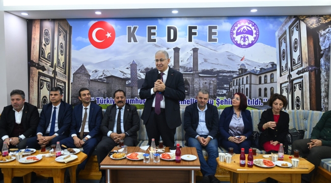 Dadaşlar, Rektör Cantürk'ü ağırladı 