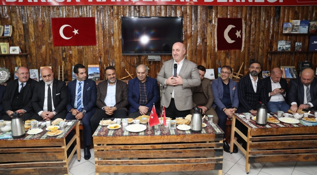 Erzurum ve Karslılardan Başkan Bıyık'a sıcak karşılama