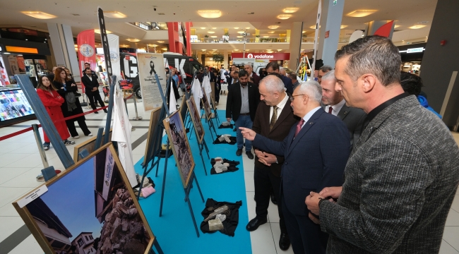 Gebze Center'dan 6 Şubat depremi anısına 'Unutma, unutturma' sergisi