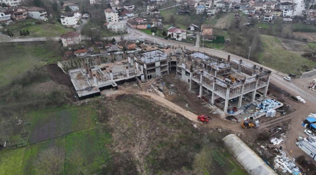 Şifa dağıtacak termal tesiste hummalı çalışma