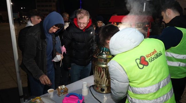 Büyükşehir'den iftar sonrası ikramlar