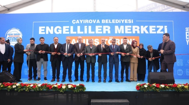 Çayırova Belediyesi Engelliler Merkezi hizmete açıldı