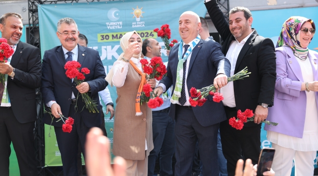 Cumhur İttifakı Darıca'da miting düzenledi... Bıyık, Darıcalılara seslendi: Öyle bir kazanacağız ki hiç kimse kaybetmeyecek!