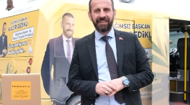 Darıca Bağımsız Belediye Başkan adayı Kadir Gedikli'den örnek kampanya!