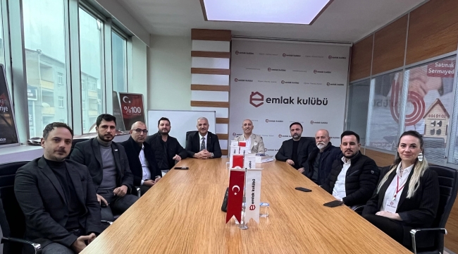 GTO Başkanı Aslantaş'tan Emlak Kulübü'ne ziyaret