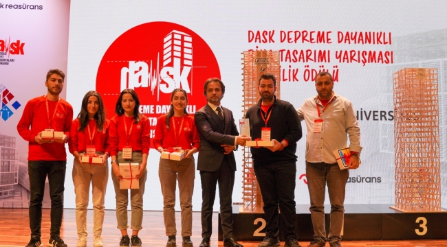 GTÜ Öğrencileri, DASK Yarışması'nda ikinci oldu