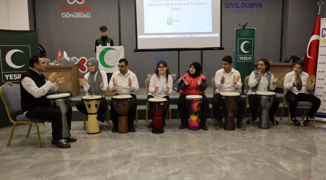Özel çocuklarımızdan Yeşilay'a engelsiz nağmeler