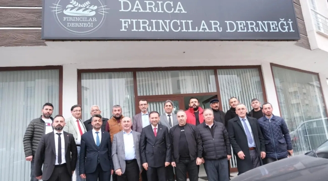 Saadet'in adayları Çelik ve Çetinkaya Darıca'da ziyaret turu gerçekleştirdiler