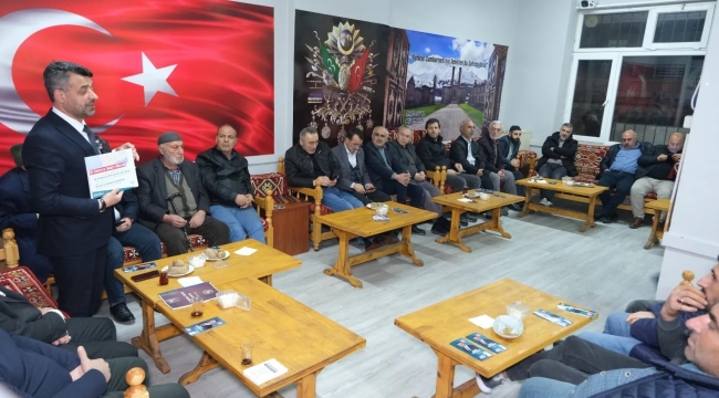 Saadet Partisi Darıca adayı Çetinkaya, dernekleri ihmal etmiyor