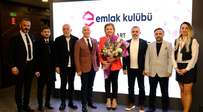 Sektörünün başarılı kadın girişimcisi Evrim Kırmızıtaş Başaran, Emlak Kulübü'nün konuğu oldu