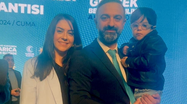 Veysel Özgür'e ilk tebrik ailesinden geldi