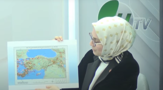 Yeniden Refahlı Kurtuluş, deprem projelerini açıklarken deprem oldu!