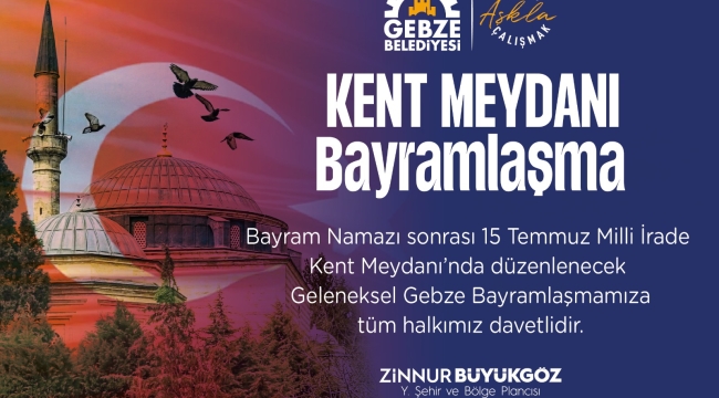 Başkan'dan Gebze bayramlaşmasına davet