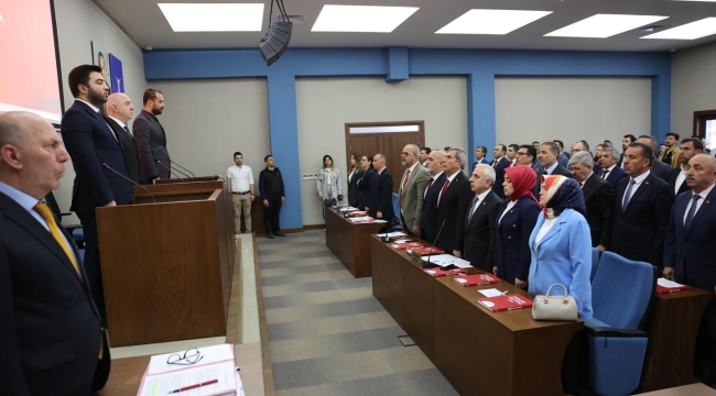 Darıca Belediye Meclisi'nde yeni dönem başladı!