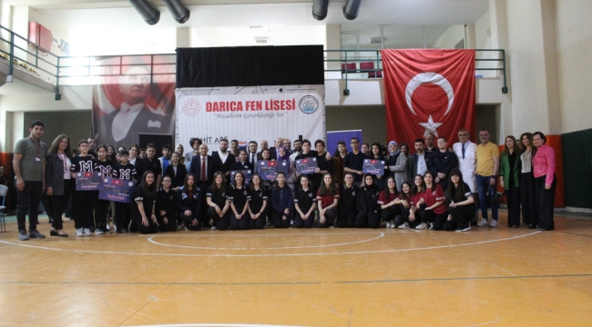 Darıca Fen Lisesi Cahit Arf Bilgi Yarışması finali yapıldı