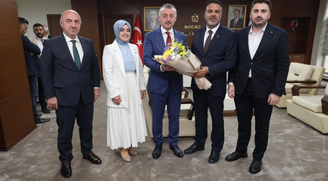 Başkan Bıyık ve Şakar'dan Büyükakın'a ziyaret