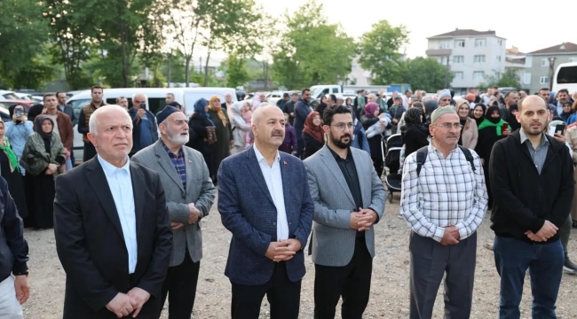 Başkan Büyükgöz, hacı adaylarını uğurladı