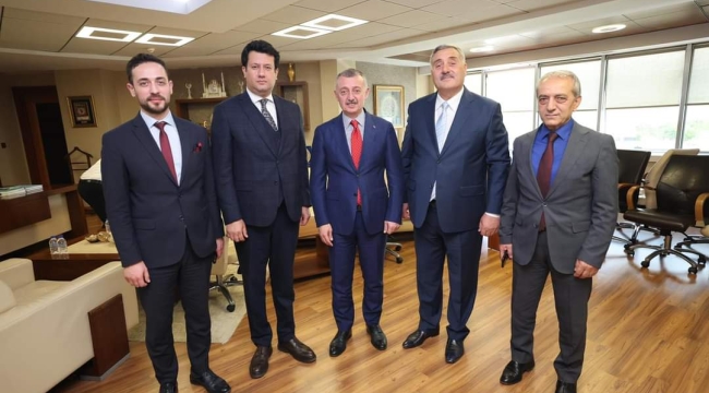Büyükakın ve Dadaşların samimi buluşması