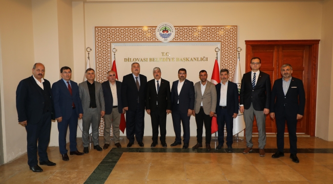 Erzurumlular Vakfı'ndan Başkan Ömeroğlu'na ziyaret
