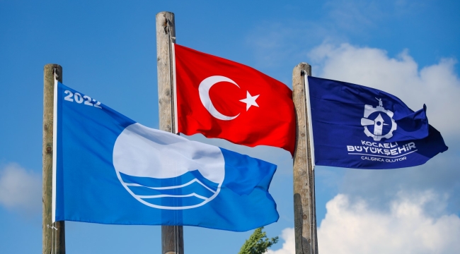 Kocaeli'de 9 plajda Mavi Bayrak dalgalanacak