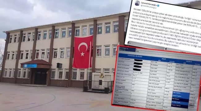 Kocaelide milyonluk ek ders yolsuzluğu iddiası; adli ve idari soruşturma başlatıldı