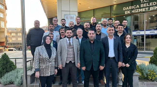 MHP Darıca'dan Paltacı'ya 'hayırlı olsun' ziyareti