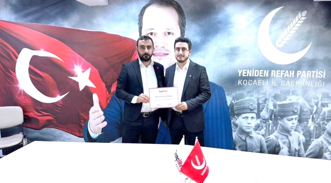 YRP Darıca'nın gençlerinde yeni başkan Faruk Doğan oldu