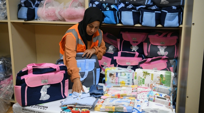 Çayırova Belediyesi’nden ‘Hoş Geldin Bebek Seti’ hediyesi