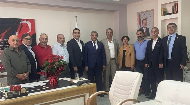 CHP Darıca'dan ilçeye yeni atanan Balay'a ziyaret
