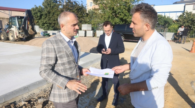 Başkan Çiftçi, sahadaki çalışmaları inceledi