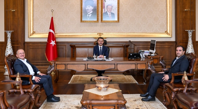 Kuzey Marmara Otoyolu Yönetiminden Vali İlhami Aktaş'a Ziyaret