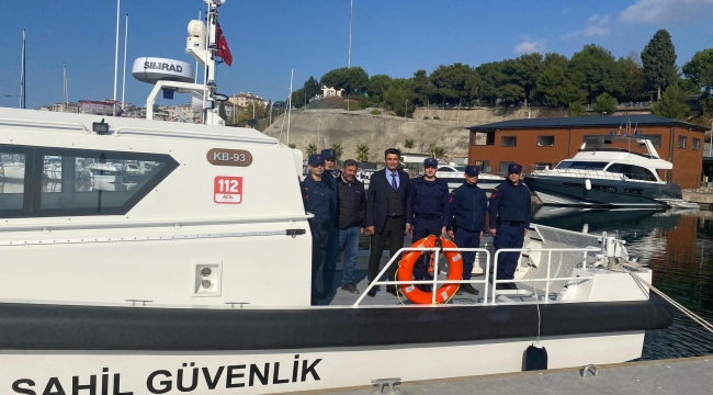 Darıca'da sahil güvenlik komutanlığı göreve başladı!
